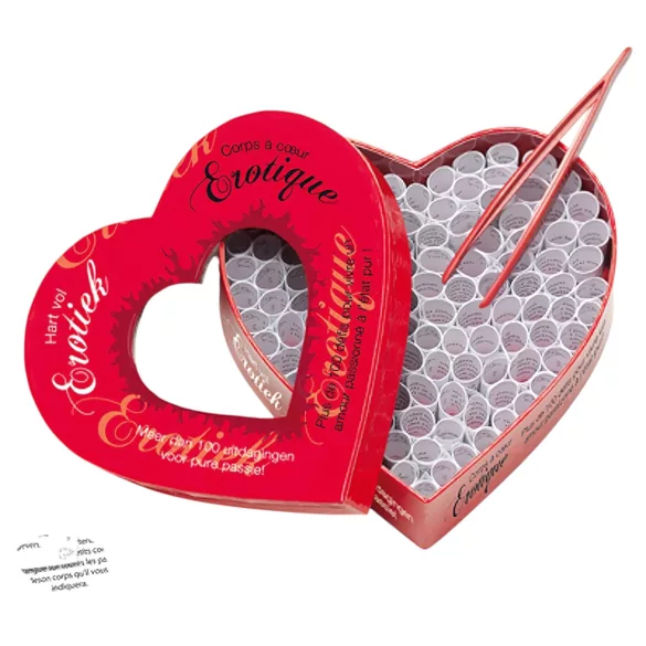 Tease & Please Erotic Heart - erotisches Gesellschaftsspiel (niederländisch-französisch)