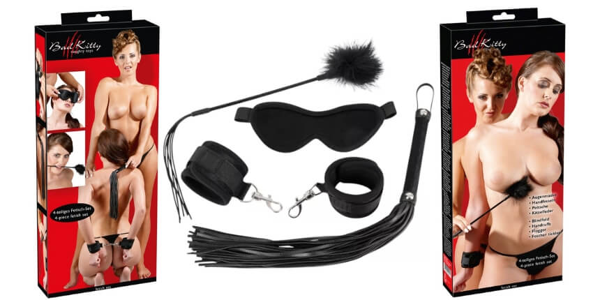 Bad Kitty – Schwarzes Fetisch Set