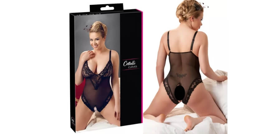 Cottelli Plus Size Spitzenbody