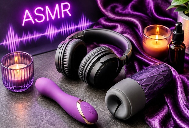 ASMR Sex: So spielst du mit Geräuschen, Berührung und Sexspielzeug?