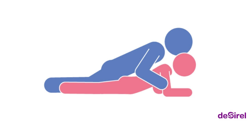 Die Sphinx, unterstützte extreme Sexstellung für Paare | Desirel.de Sexshop