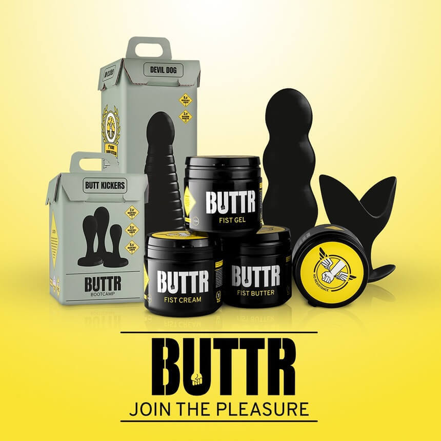 BUTTR Fisting Produkte: Fisting Gel, Fisting Dildo, Fisting Handschuh | Desirel.ch Sex Shop - 100% diskret