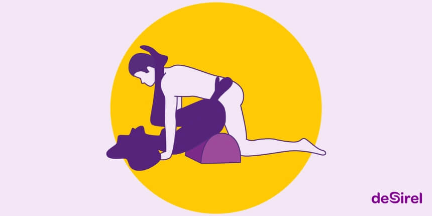 Sexposition B Flip mit dem Desirel Magic Sexkissen | Desirel.ch Sexshop