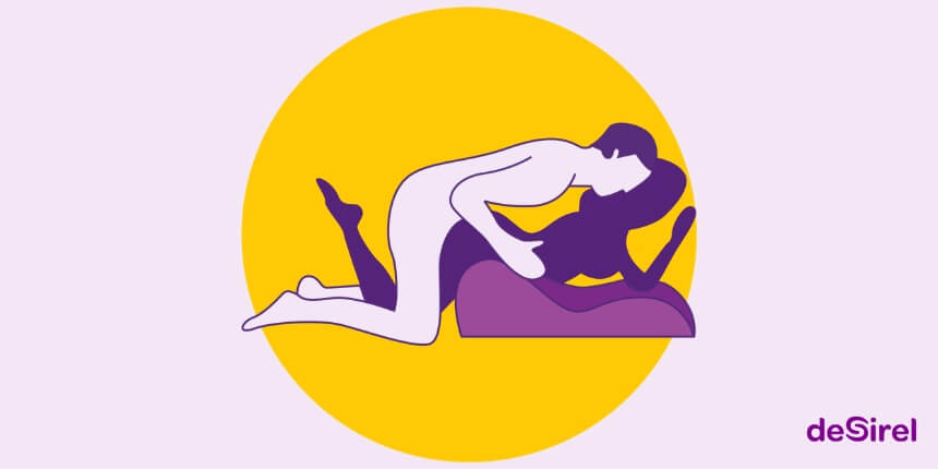 Sexposition Optimaler Winkel mit dem Desirel Magic Sexkissen | Desirel.ch Sexshop
