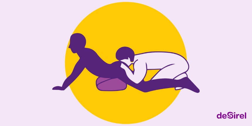 Sexposition Spielerische Tiefe mit dem Desirel Magic Sexkissen | Desirel.ch Sexshop