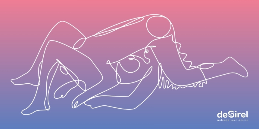 Paar in der Sex-Stellung 69 | Desirel Sexshop