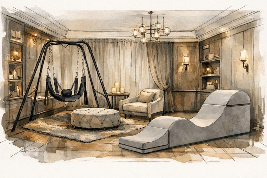 Sexzimmer einrichten – Ideen und Layout für das Erotikzimmer | desirel.ch Sexshop